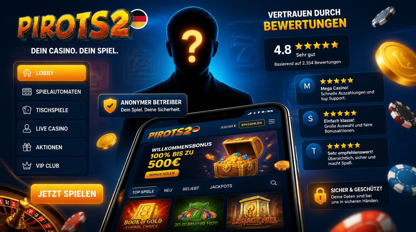 Anonymes Betreiberporträt mit Bewertungen
