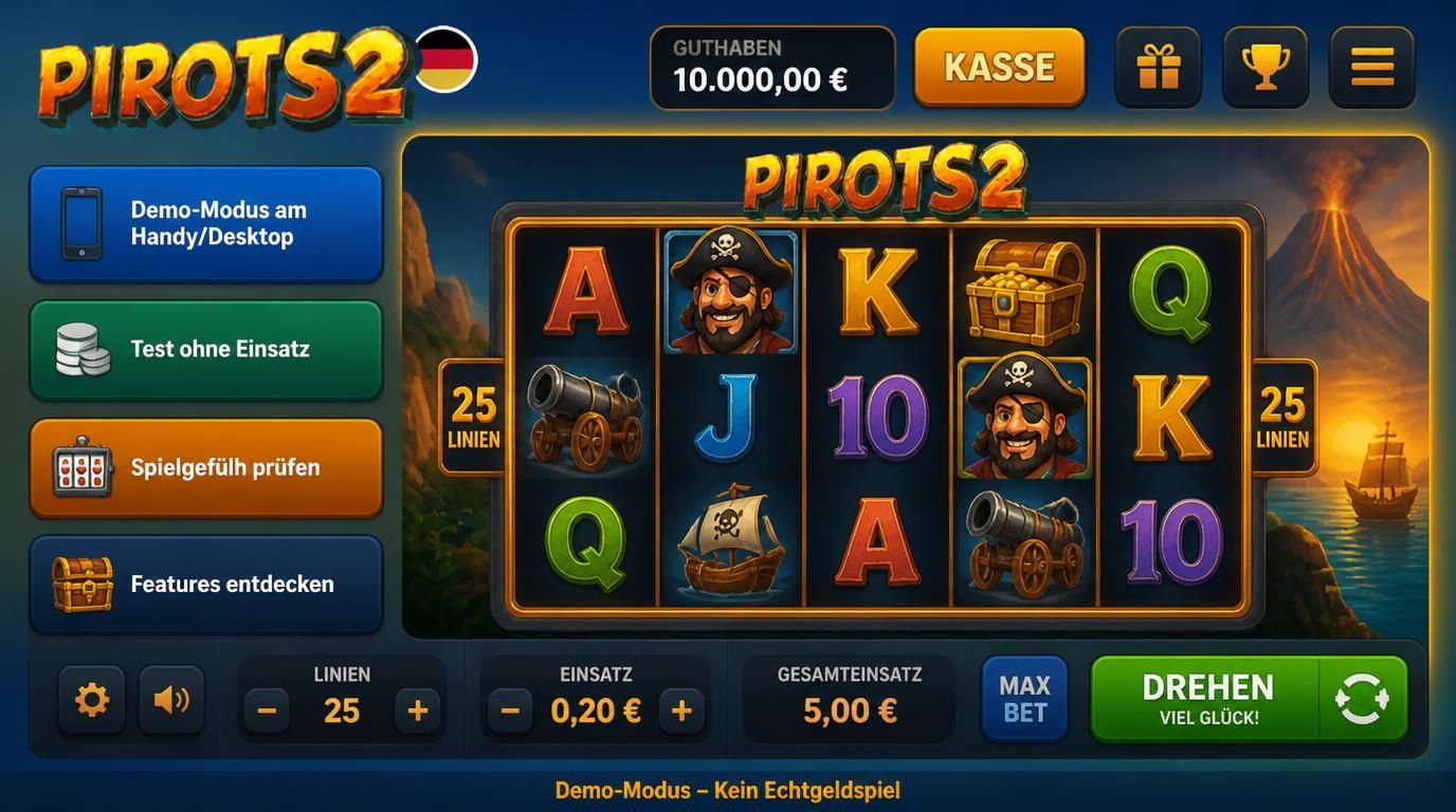 Demo-Modus zum Testen ohne Risiko